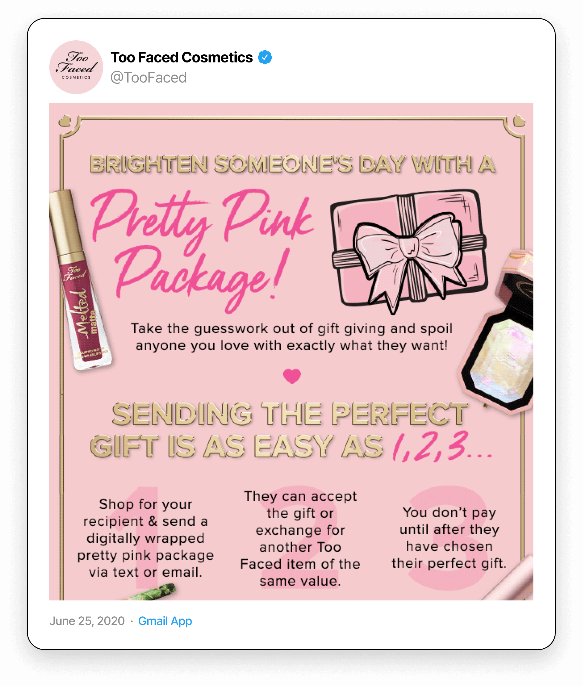 Too Faced Promotion
